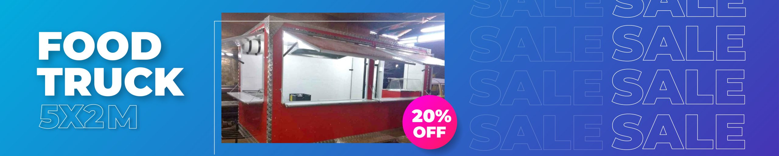 BANNER FOOD TRUCK 5X2